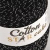 Прежда Стенли Котън СТАР Моно Котън стар кейк монохром Cotton Star Cake Monochrom е прежда за удоволствие на сетивата и вдъхновение за дизайнери и майстори на класическото плетене на една и две куки.