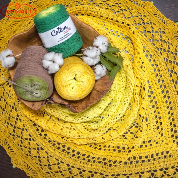 Прежда Стенли Котън Кейк  Прежда Стенли Котън кейк (Cotton Cake) е прежда за удоволствие на сетивата.